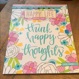 Happy Life Coloring Book